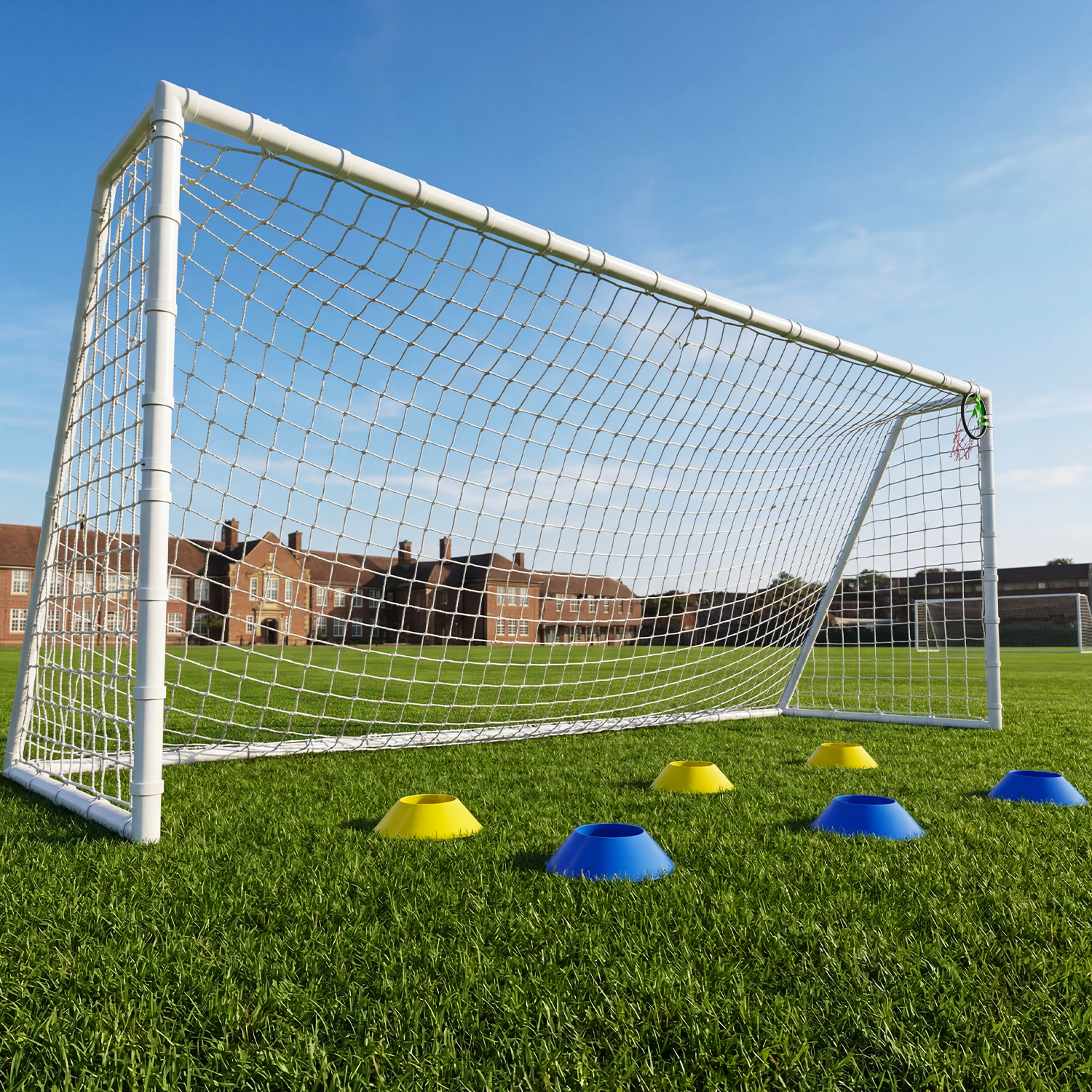 MERSCO 16×7FT Soccer Goal – Backyard Training, World Cup Style