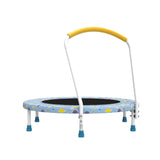 36" Light Blue Print Kids Indoor Trampoline