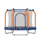 55 inch Kids  Indoor Trampoline with Safety Enclosure Net