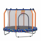 55 inch Kids  Indoor Trampoline with Safety Enclosure Net