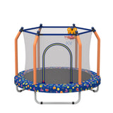 55 inch Kids  Indoor Trampoline with Safety Enclosure Net