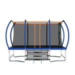 8X14FT Blue Large Rectangle Trampoline for sale - MERSCO SPORTS