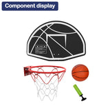 Mini Basketball Hoop for Trampoline ,Trampoline Accessories Fit for Curved Pole Outdoor Trampoline, Kids Trampoline Attachment Accessories,Easily Installation