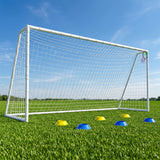 MERSCO 16×7FT Soccer Goal – Backyard Training, World Cup Style, Kids & Adults