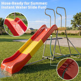 MERSCO Kids Plastic Slide with Ladder for Indoor and Outdoor Play
