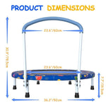 Blue Print mini indoor trampoline(FOB) - MERSCO SPORTS