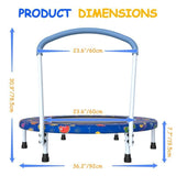 Blue Print mini indoor trampoline(FOB) - MERSCO SPORTS