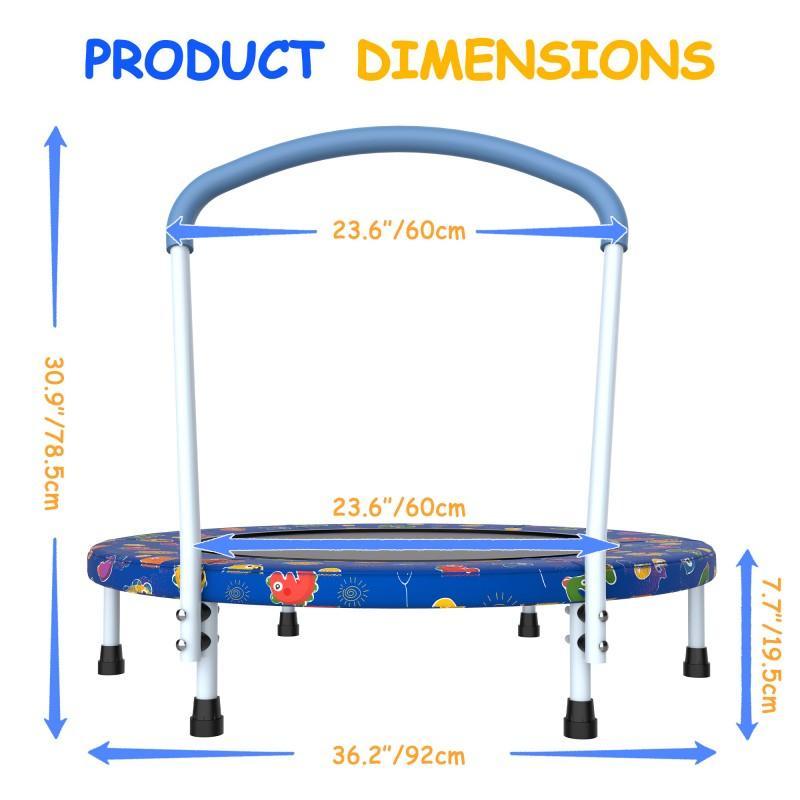 Blue Print mini indoor trampoline(FOB) - MERSCO SPORTS