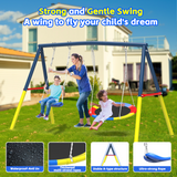 Mersco 16FT Heavy Duty Trampoline with Enclosure Net & Swing Set Outdoor Big Trampoline for Backyard, Kids Trampoline with Basketball Hoop, 1320LBS Capacity (Black)