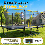 MERSCO 10x17 FT Heavy-Duty Rectangle Trampoline Park