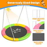 Mersco Swing Set for Backyard with Stand, Swing Heavy Duty 440lbs Metal Outdoor Swing Stand, Contain 1 Saucer 32" & 1 Belt Seat 26.2" for Playground, Backyard Playset,Pink 4.2 stars out of 20 reviews (4.2)| 20 ratings