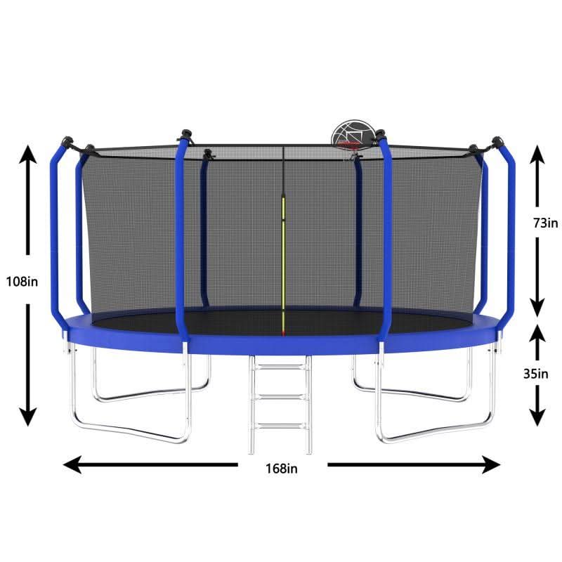 CLORIS Mini trampoline pliable - 5 hauteurs réglables - Charge de 226,8 CLORIS Mini trampoline pliable - 5 hauteurs réglables - Charge de 226,8