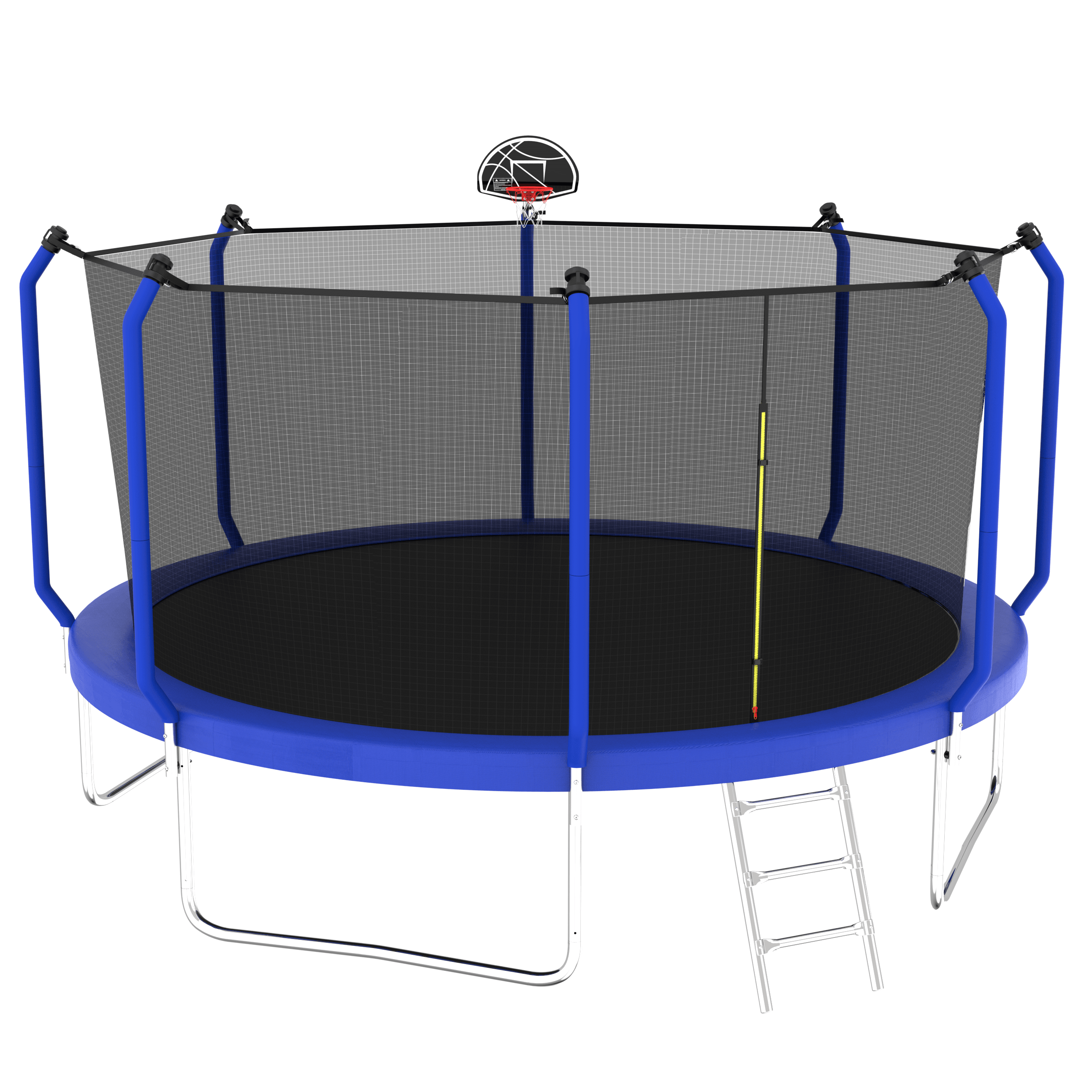 12FT Outdoor Trampoline With Safety Enclosure(FOB) - MERSCO SPORTS