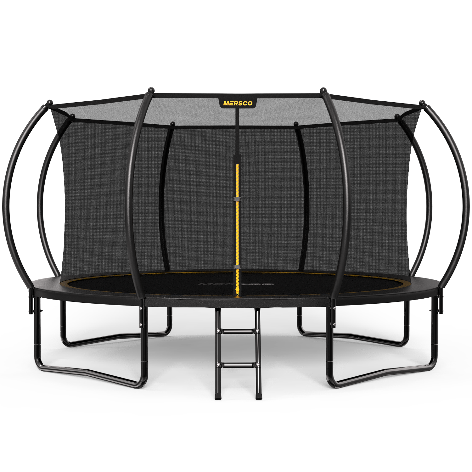 Mersco 14ft outdoor trampoline in Black