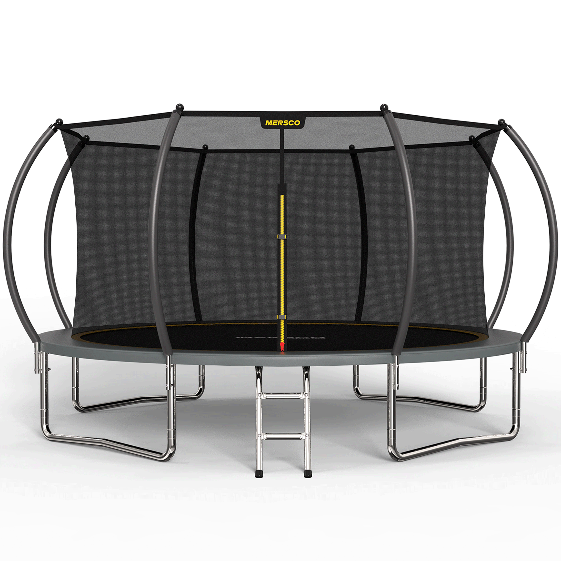 Mersco 14ft outdoor trampoline in Grey
