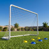 MERSCO 6×4FT Soccer Goal – Backyard Training, World Cup Style, Kids & Adults