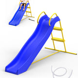 MERSCO Kids Water Slide & Freestanding Play Slide with Sprinkler Hose
