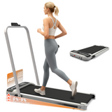 Cirui 3 in 1 Walking Pad Under Desk Treadmill with Incline,2.5 HP Portable Walking with Pad Handle Bar,265 Lbs Foldable Treadmills with Remote Control & LED Display for Office Home Use,Grey