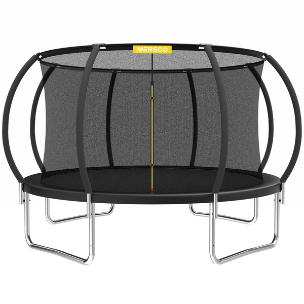 milon 8x14FT Blue Rectangle Trampoline | Pro-Level Gym Bounce | MERSCO