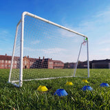 MERSCO 8×6FT Soccer Goal – Backyard Training, World Cup Style, Kids & Adults