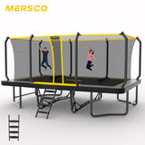 MERSCO 12x18 FT Jumbo Rectangle Trampoline: Your Backyard Trampoline Park