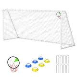 MERSCO 16×7FT Soccer Goal – Backyard Training, World Cup Style, Kids & Adults