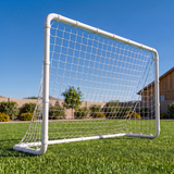 MERSCO 6×4FT Soccer Goal – Backyard Training, World Cup Style, Kids & Adults