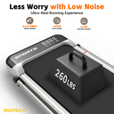 Cirui 3 in 1 Walking Pad Under Desk Treadmill with Incline,2.5 HP Portable Walking with Pad Handle Bar,265 Lbs Foldable Treadmills with Remote Control & LED Display for Office Home Use,Grey