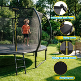 Mersco Backyard Champions Arena: Premium 14FT Trampoline & 16×7FT World Cup Soccer Goal Performance Combo