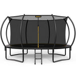 Mersco 14FT Premium Backyard Trampoline with Advanced Safety Housing - All-Weather Anti-Rust Frame
