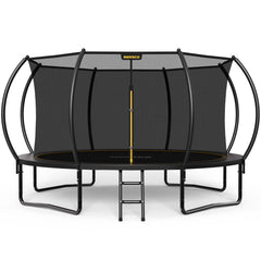 Mersco 14FT Premium Backyard Trampoline with Advanced Safety Housing - All-Weather Anti-Rust Frame