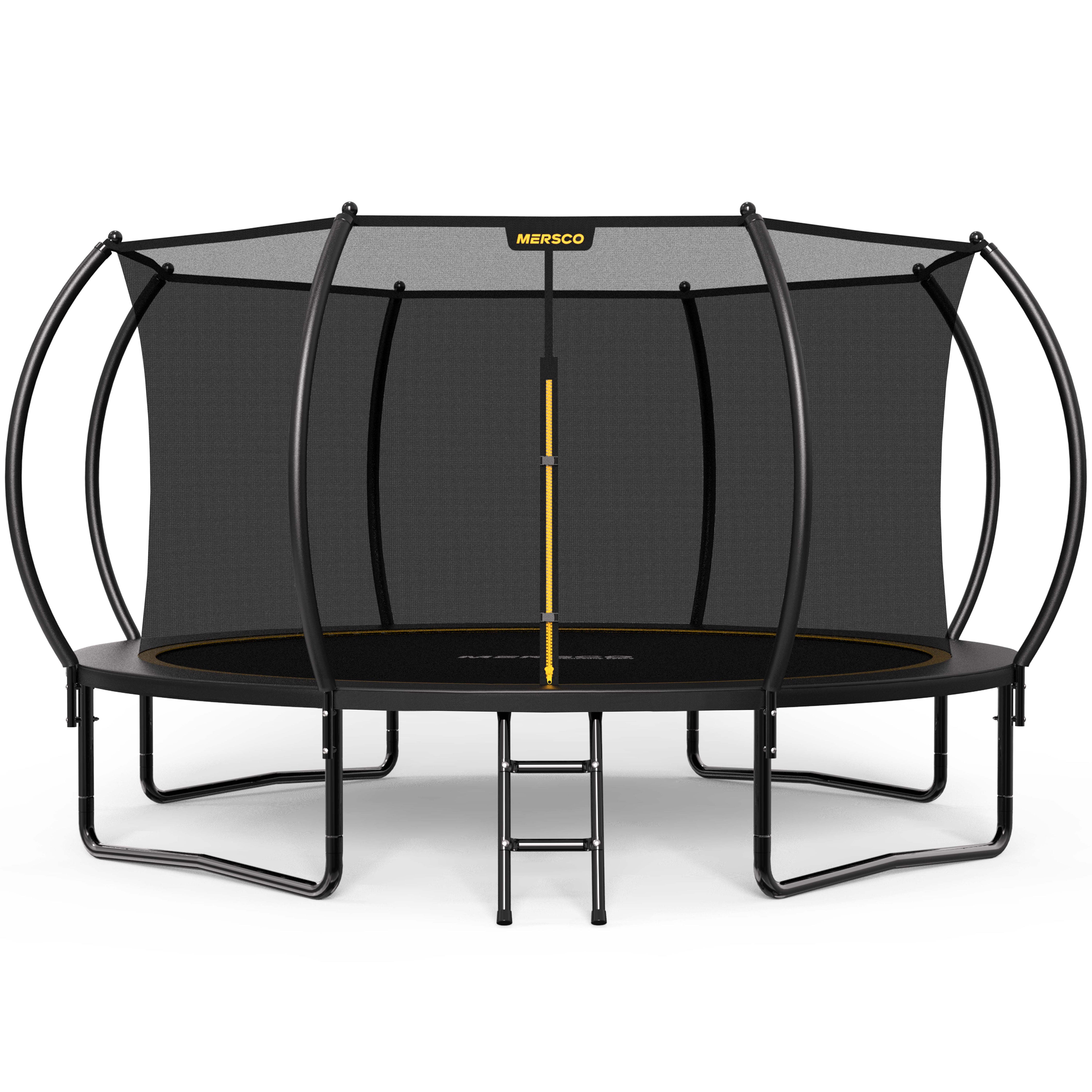 Mersco 14FT Premium Backyard Trampoline with Advanced Safety Housing - All-Weather Anti-Rust Frame