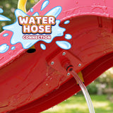 MERSCO Kids Water Slide & Freestanding Play Slide with Sprinkler Hose