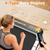 Cirui 3 in 1 Walking Pad Under Desk Treadmill with Incline,2.5 HP Portable Walking with Pad Handle Bar,265 Lbs Foldable Treadmills with Remote Control & LED Display for Office Home Use,Grey