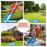 MERSCO Kids Water Slide & Freestanding Play Slide with Sprinkler Hose