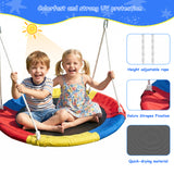 MERSCO Backyard Heavy Duty Frame Metal Swing Set For Kids
