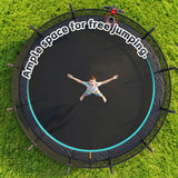 MERSCO 16FT Black Pumpkin Trampoline - High-Bounce Elite Series