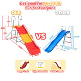 MERSCO Kids Plastic Slide with Ladder for Indoor and Outdoor Play