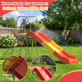 MERSCO Kids Plastic Slide with Ladder for Indoor and Outdoor Play