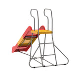 MERSCO Kids Plastic Slide with Ladder,Indoor Outdoor Playground Freestanding Playset Slide,Backyard Playset Trampoline Swing Slide for Boys and Girls Birthday,Children's Day gifts