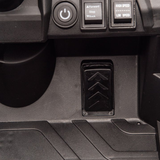 Cirui 24V Ride on Car UTV with Remote Control,2WD Ride on Toys Electric Car for Kids with High Chassis,Kid Toys UTV Cars with Anti-Collision Bar for Chliden Christmas & Birthday Gift,Blue