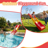 MERSCO Kids Plastic Slide with Ladder for Indoor and Outdoor Play