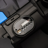 Cirui 24V Ride on Car UTV with Remote Control,2WD Ride on Toys Electric Car for Kids with High Chassis,Kid Toys UTV Cars with Anti-Collision Bar for Chliden Christmas & Birthday Gift,Blue