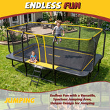 MERSCO 10x17 FT Heavy-Duty Rectangle Trampoline Park