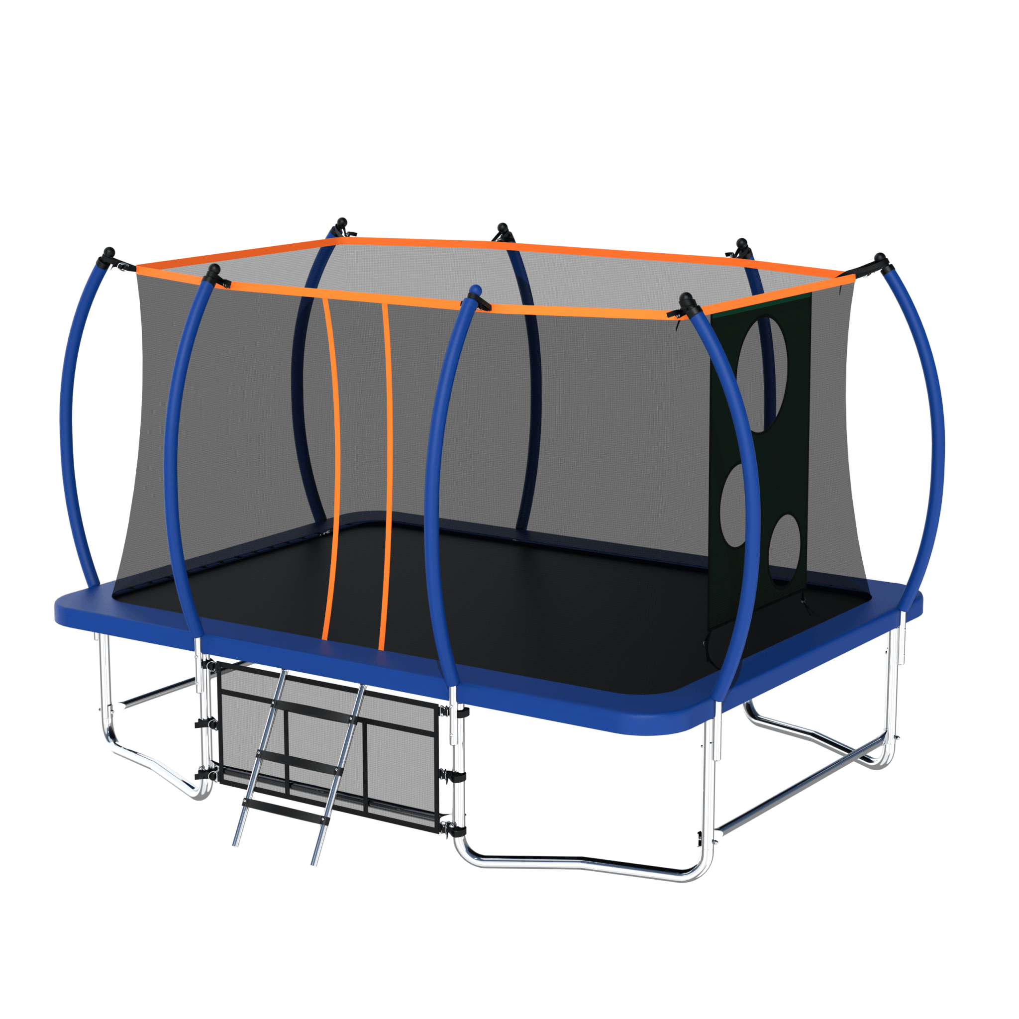 Large rectangle outdoor trampoline(FOB) - MERSCO SPORTS