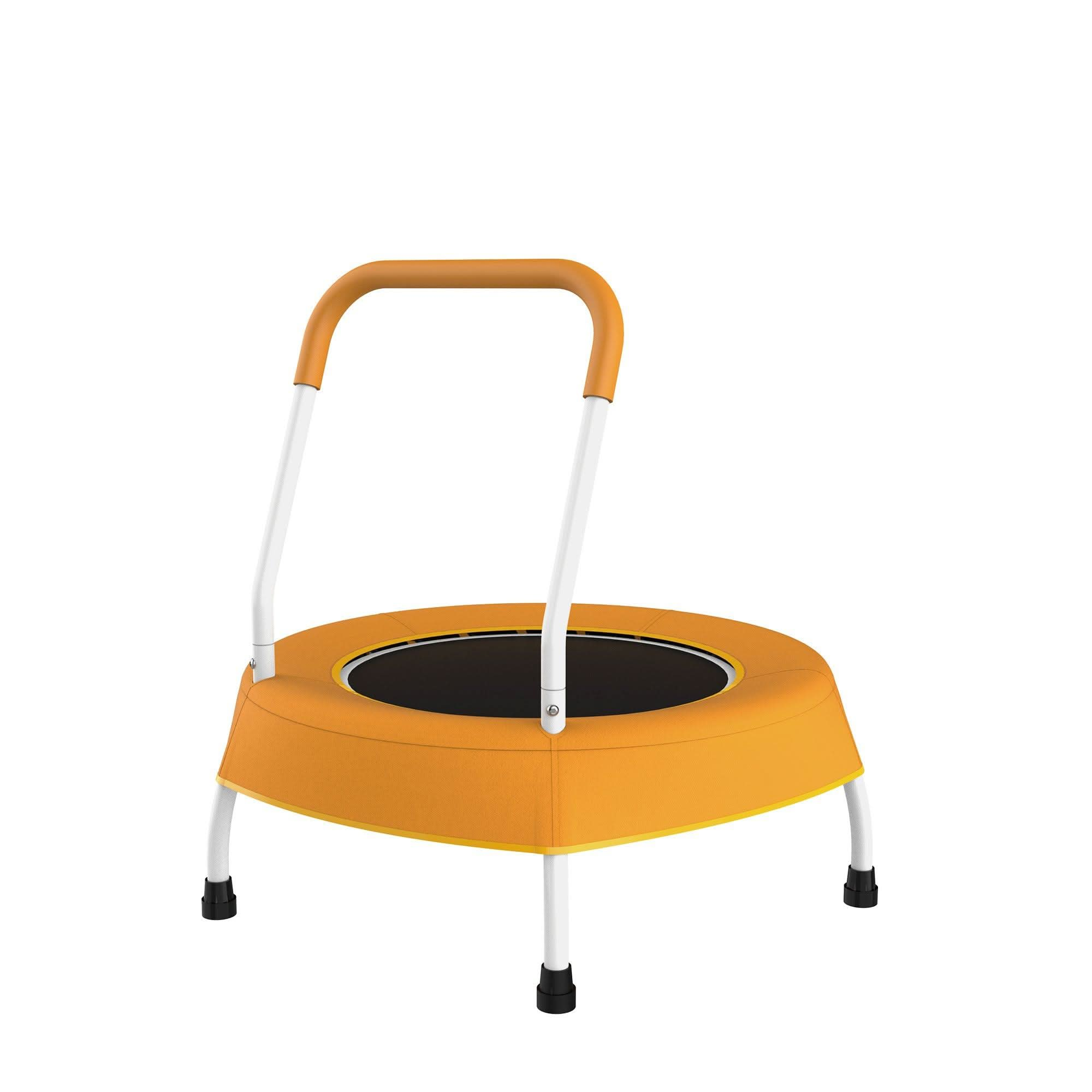 Orange Toddler Mini Trampoline With Grip Handle - MERSCO SPORTS