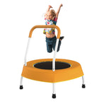 Orange Toddler Mini Trampoline With Grip Handle - MERSCO SPORTS