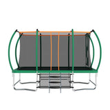 8X14FT Green Jumping Rectangle Backyard Trampoline for adults - MERSCO SPORTS