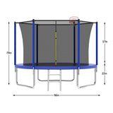 Round Trampoline Jumping Bed(FOB) - MERSCO SPORTS