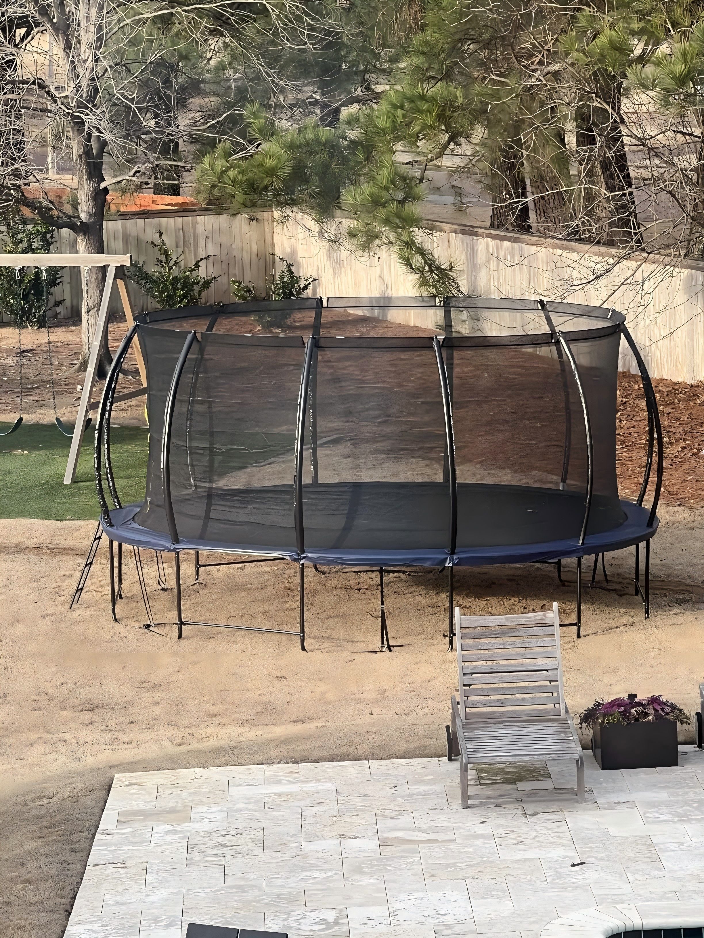 Garden trampoline